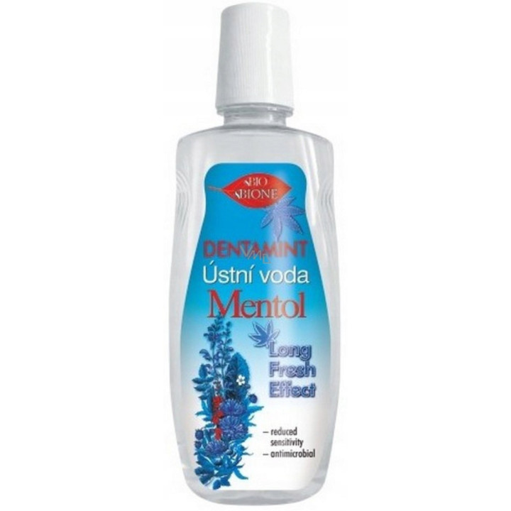 Bione Cosmetics Dentamint Mentolová ústna voda 500 ml