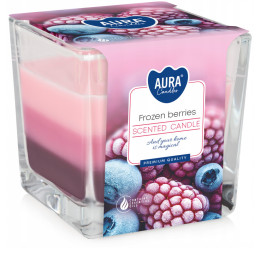 Bispol Tricolor sviečka 170g snk80-314 - Frozen Berries