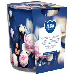 Bispol vonná sviečka v skle 100g - sn72s-57 Amber-Flowers