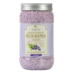 Body Tip Soľ do kúpeľa Levanduľa 1,2kg