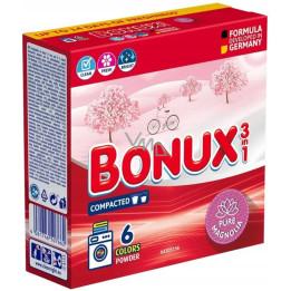 Bonux prací prášok Pure Magnolia Color 390g 6PD