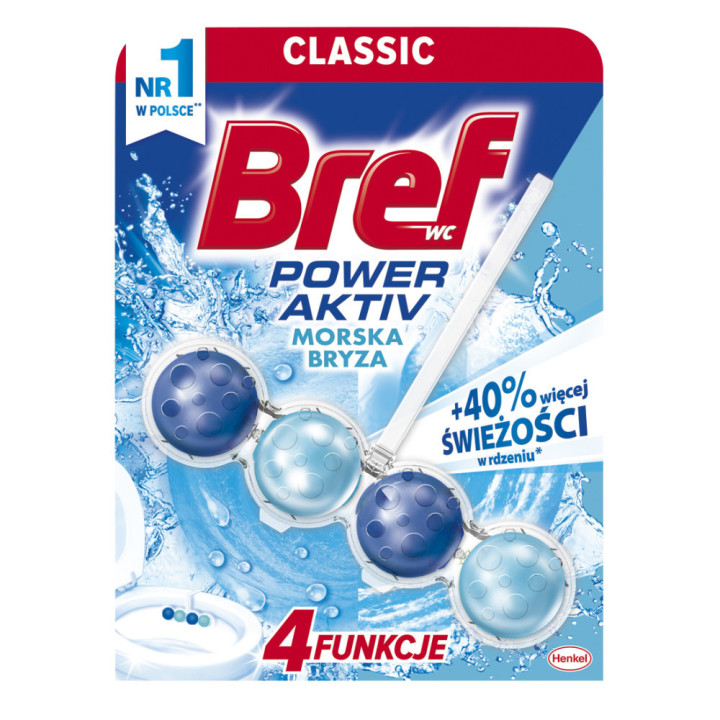 Bref Power Aktiv WC blok Ocean 50g