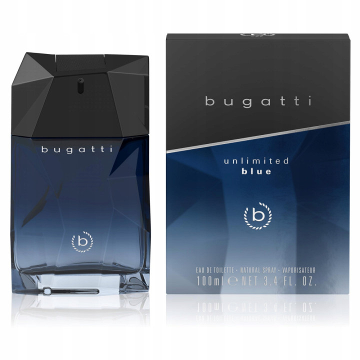 Bugatti Eau de Toilette unlimited blue, 100 ml