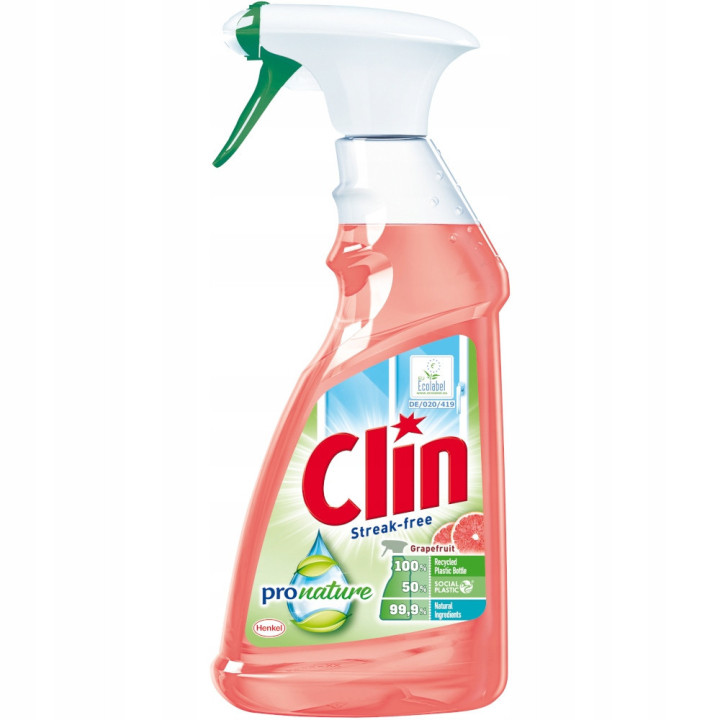 Clin čistič na okna Grapefruit 500ml