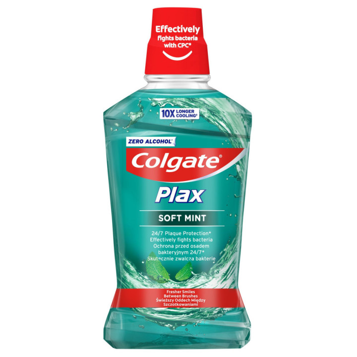 Colgate ústna voda 500ml Soft Mint
