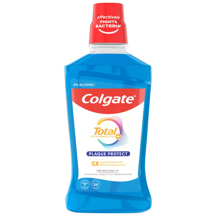 Colgate ústna voda 500ml Total Plaque Protect