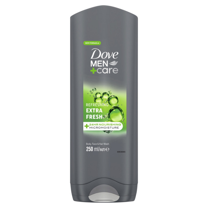Dove Men+Care sprchový gel Extra Fresh, 250 mll