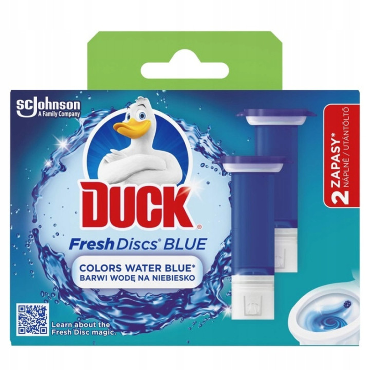 Duck Fresh Discs WC NÁPLŇ 2x36m Blue