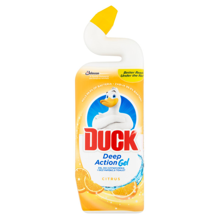 Duck WC čistič 750ml Citrus