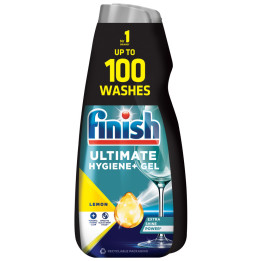 Finish Gel do umývačky Ultimate Hygiene+ 2x1L Lemon