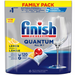 Finish kapsule Quantum All in1 lemon 120ks