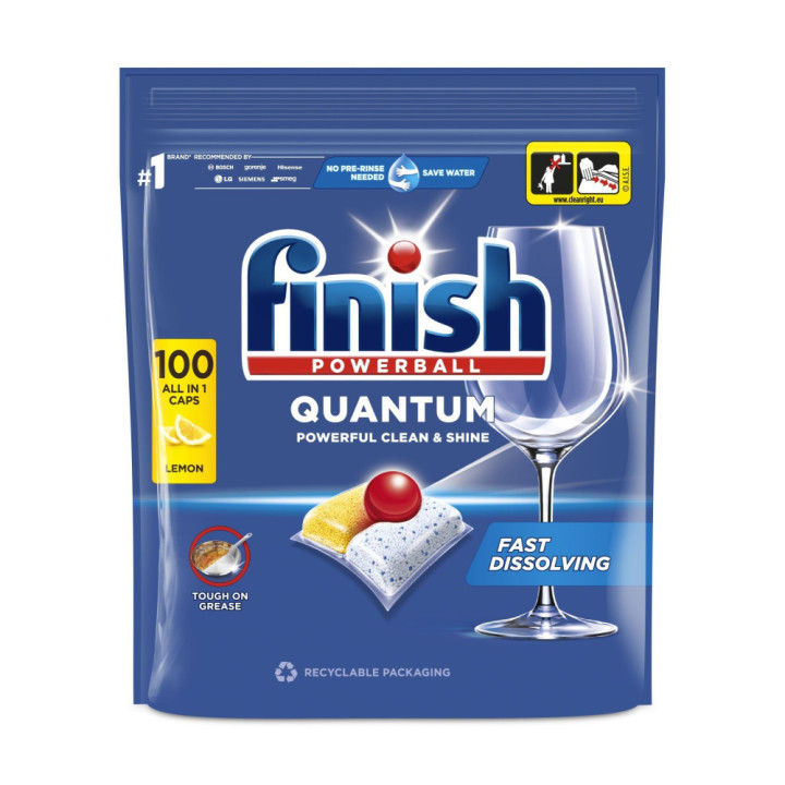 Finish tabs QUANTUM 100ks Lemon