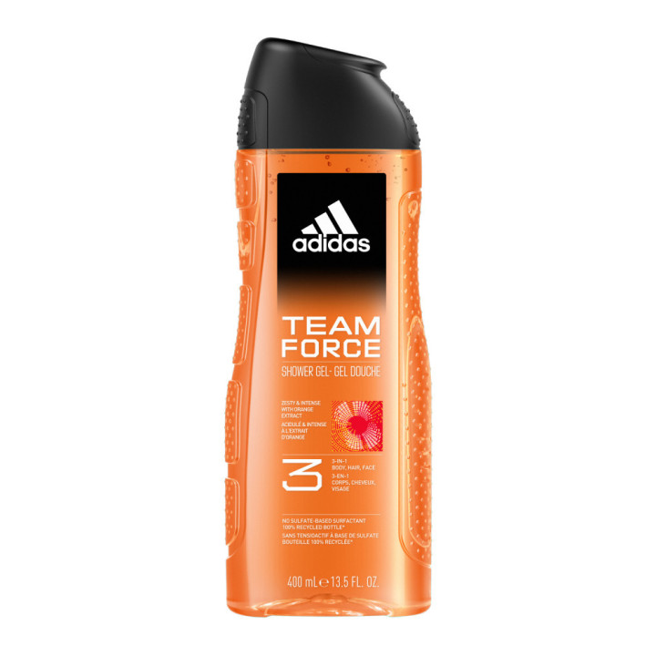 Adidas sprchový gél Team Force 3v1 400ml