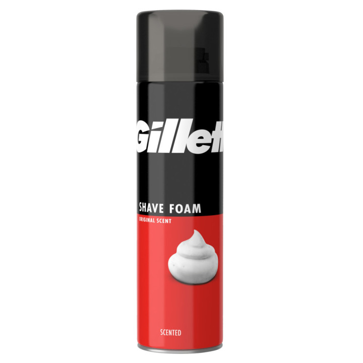 Gillette pena na holenie Original 200ml