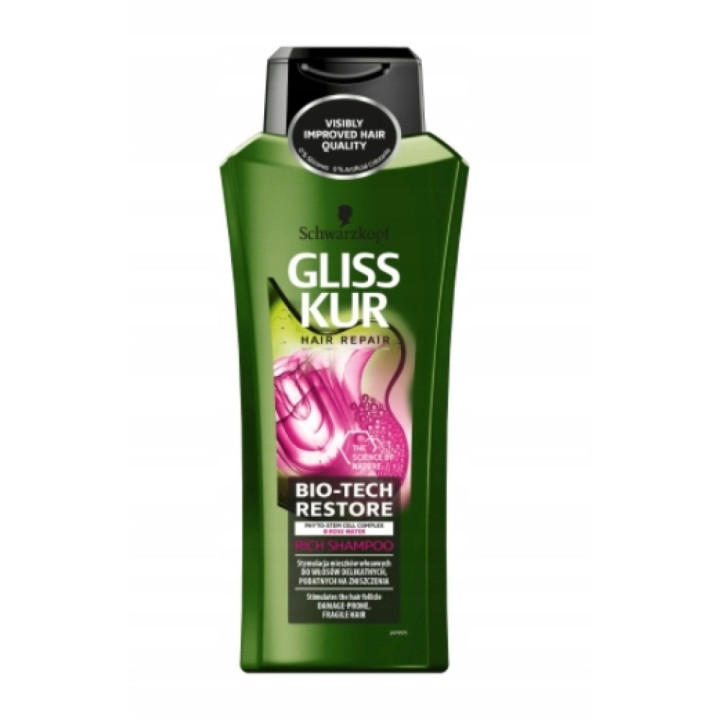 Gliss Kur vlasový šampón Bio-Tech Restore 250ml