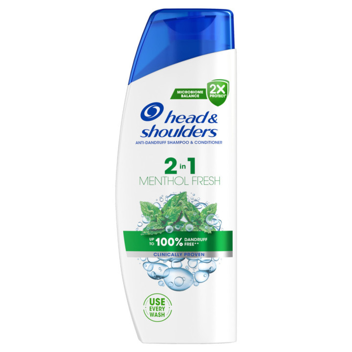 Head & Shoulders šampón Menthol Fresh 2in1 330ml