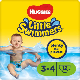 Huggies Plienky do vody 3-4 / 7-15kg 12ks/bal