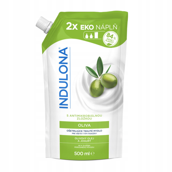 Indulona tekuté mydlo Oliva náplň 500ml