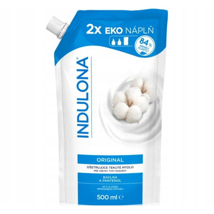 Indulona tekuté mydlo Original náplň 500ml