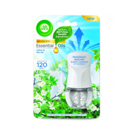 air wick elektric strojcek + 19ml bielizen a biela orchidea