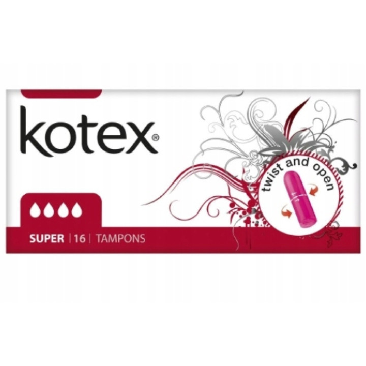 KOTEX tampóny Super 16ks