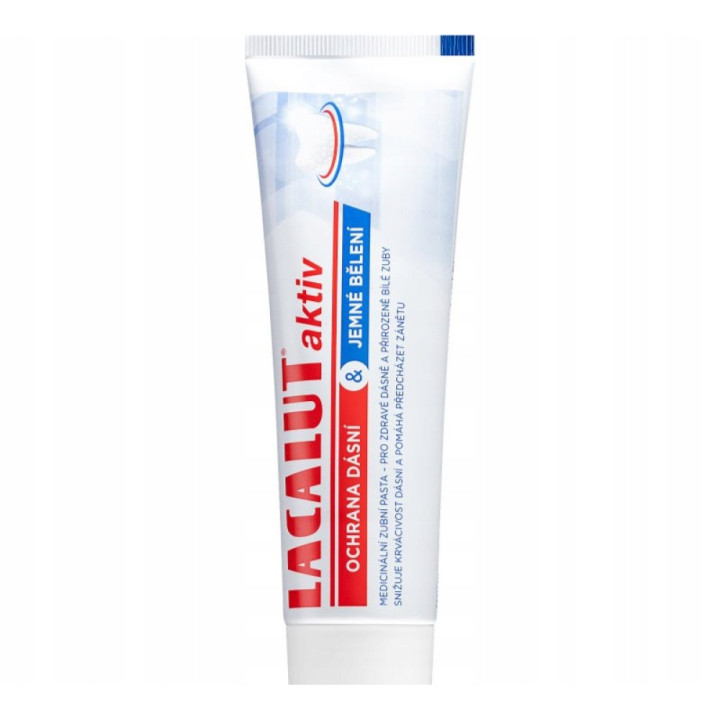 Lacalut zubná pasta Aktiv White 75ml