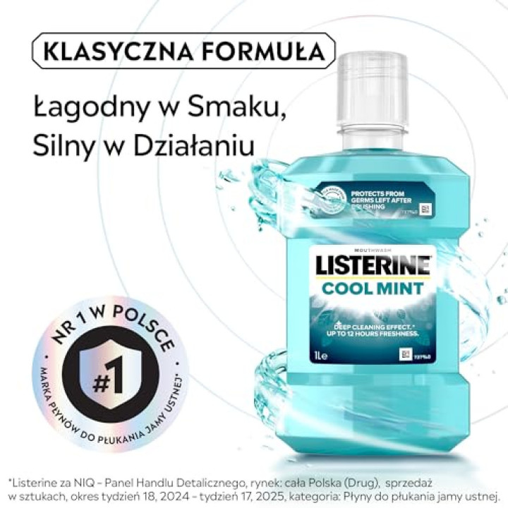 Listerine ustna voda Cool Mint 1l