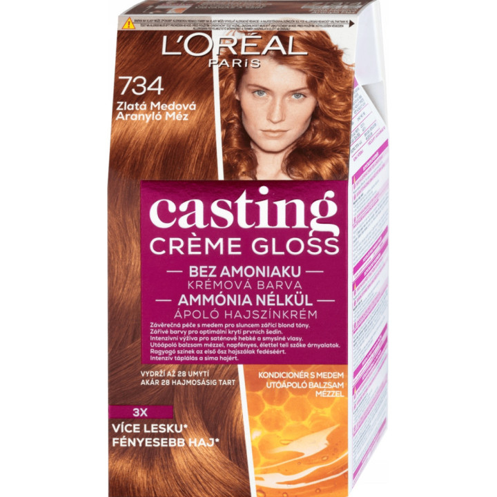 Loreal Paris Casting farba na vlasy 734