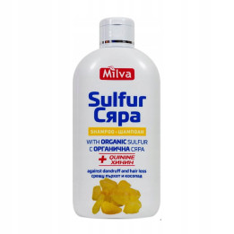 Milva šampón síra a chinín 200ml