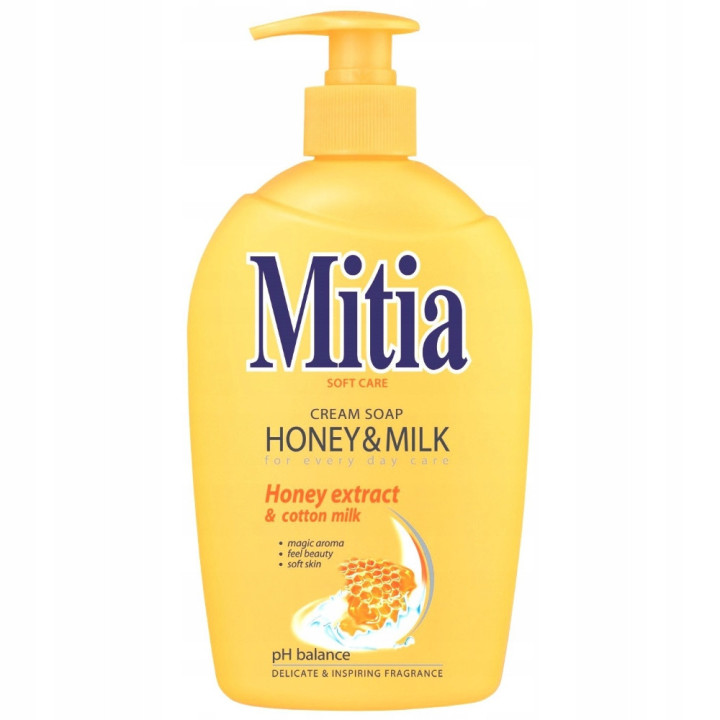 Mita tek. mydlo Honey 500ml