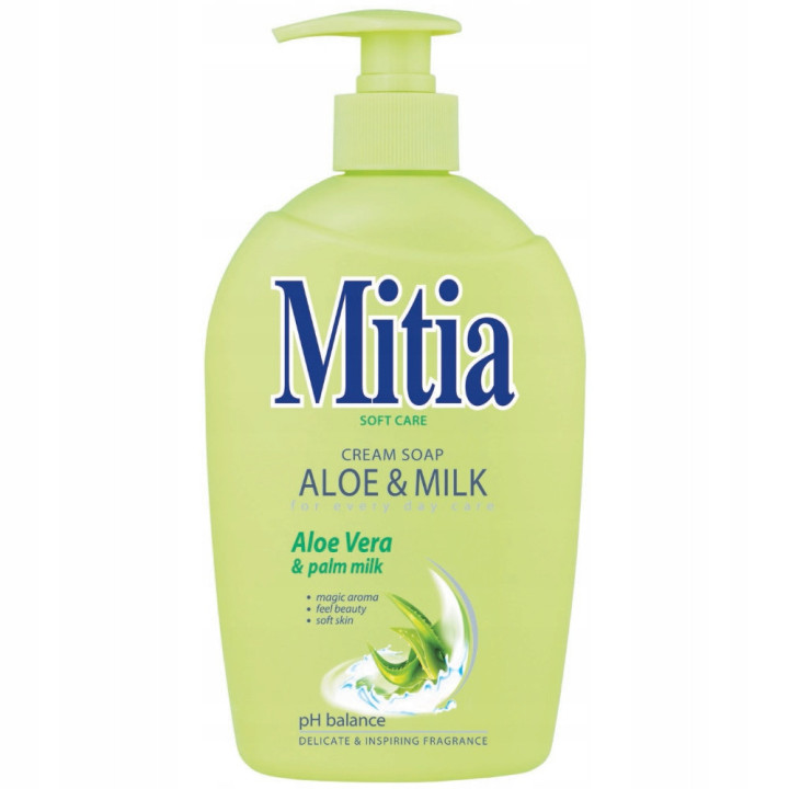 mitia tekute mydlo 500 ml aloe vera