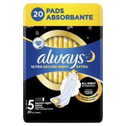 alvays vlozky ultra duo secure night 20