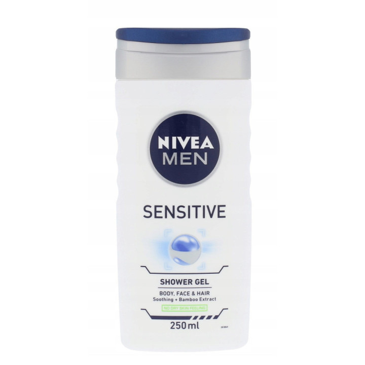Nivea Sprchový gél muži Sensitive 250ml