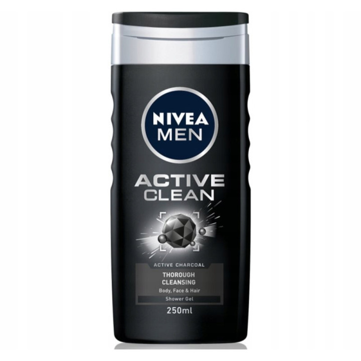 Nivea sprchový gél Men 250ml Active Clean