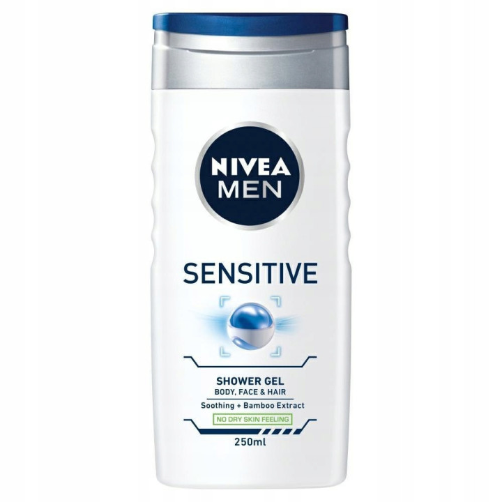 Nivea sprchový gél Men 250ml Sensitive