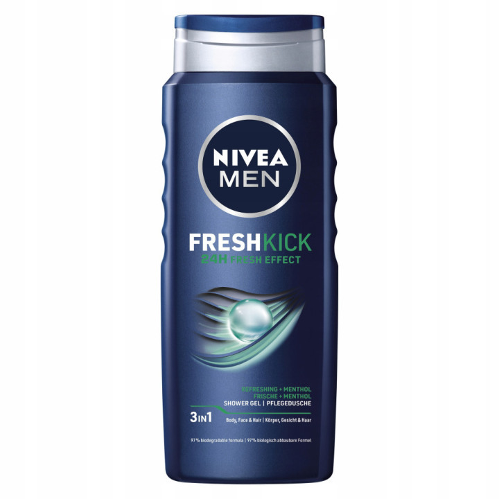 Nivea sprchový gél Men 500ml Fresh Kick