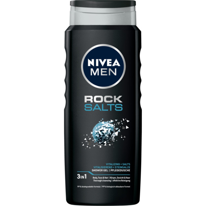 Nivea sprchový gél Men 500ml Rock Salts