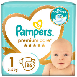 Pampers Plienky Premium Care 1 26ks