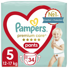 Pampers Plienky Premium Care 5 Pants 34ks