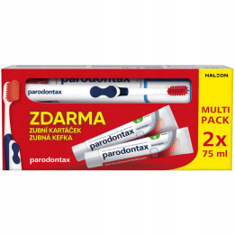 Paradontax zubná kefka s pastou 2x75ml