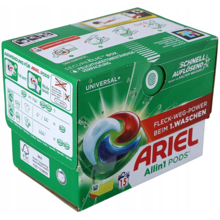 Ariel pracie kapsuly Universal 15 praní