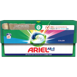Ariel prací kapsuly All in 1 Color 31PD