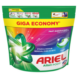 Ariel prací kapsuly All in 1 Color 70PD