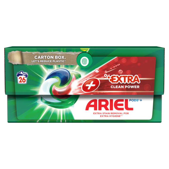 Ariel prací kapsuly Extra Clean 26PD