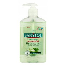 Sanytol Mydlo tekuté Zelený čaj Aloe vera 250ml