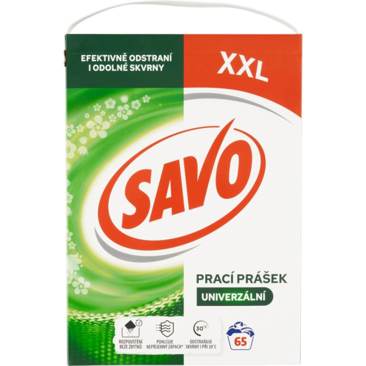 Savo prací prášok Univerzal 4 ,55 kg 65 pd