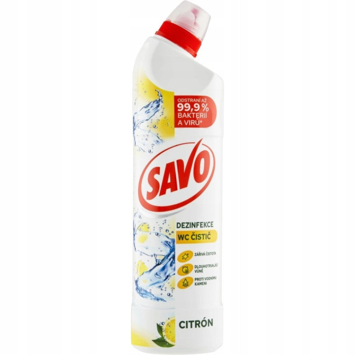 Savo WC čistič Citrón 700ml