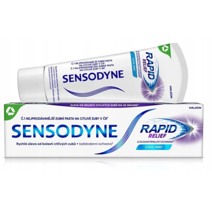 Sensodyne zubná pasta Rapid Cool Mint 75ml