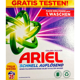 Ariel prací prášok Color 1,5kg 25PD