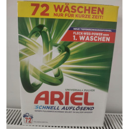 Ariel prací prášok Universal 3,96kg 72PD